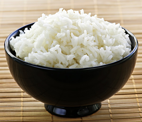 Does white rice have gluten?