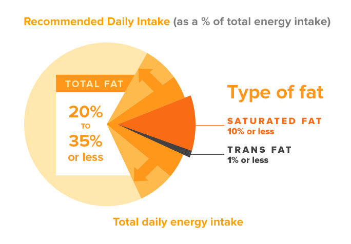 Recommended Saturated Fat Intake Per Day 118