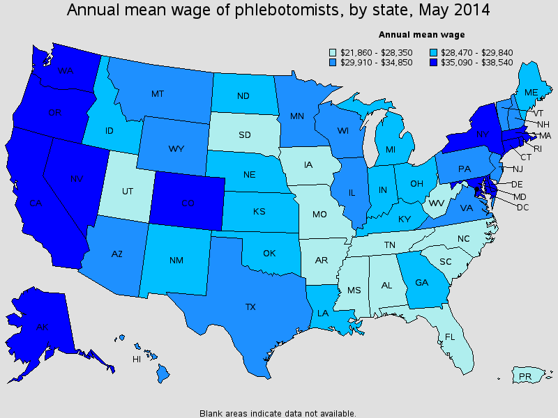 How Much Do Phlebotomists Make? | New Health Advisor