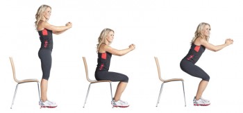 Image result for chair squat pose