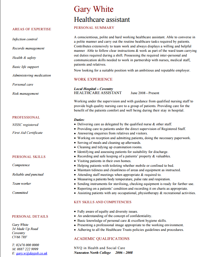 nutrition assistant job description  u2013 blog dandk